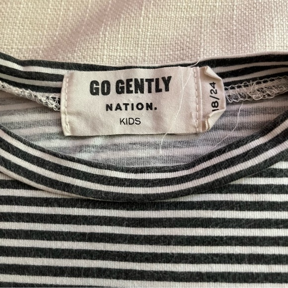 Go Gently Nation Striped Tee - Picture 2 of 4